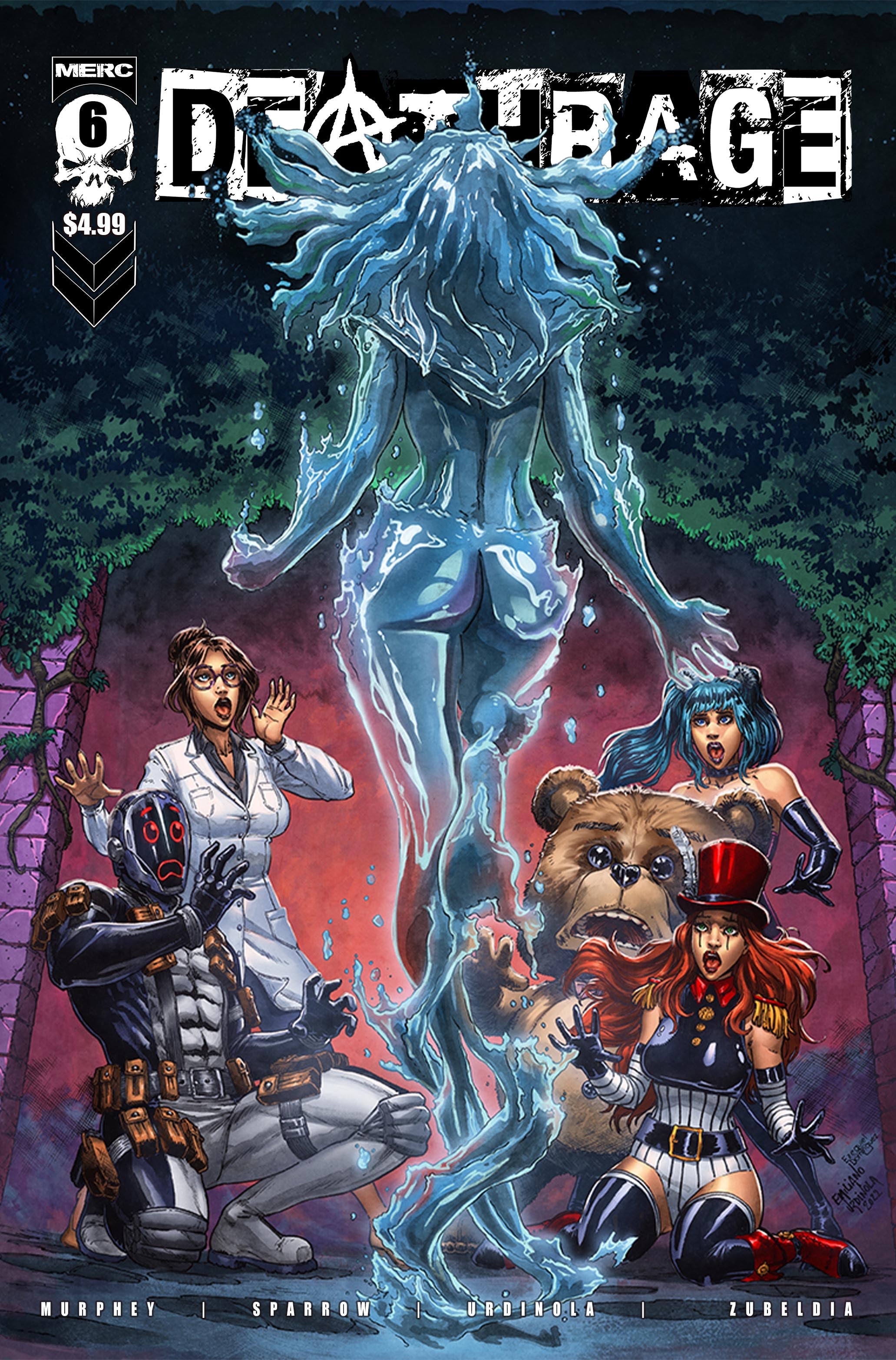 Deathrage #6 (Of 6) B Emiliano Urdinola Variant (Mr) (12/20/2022) Merc