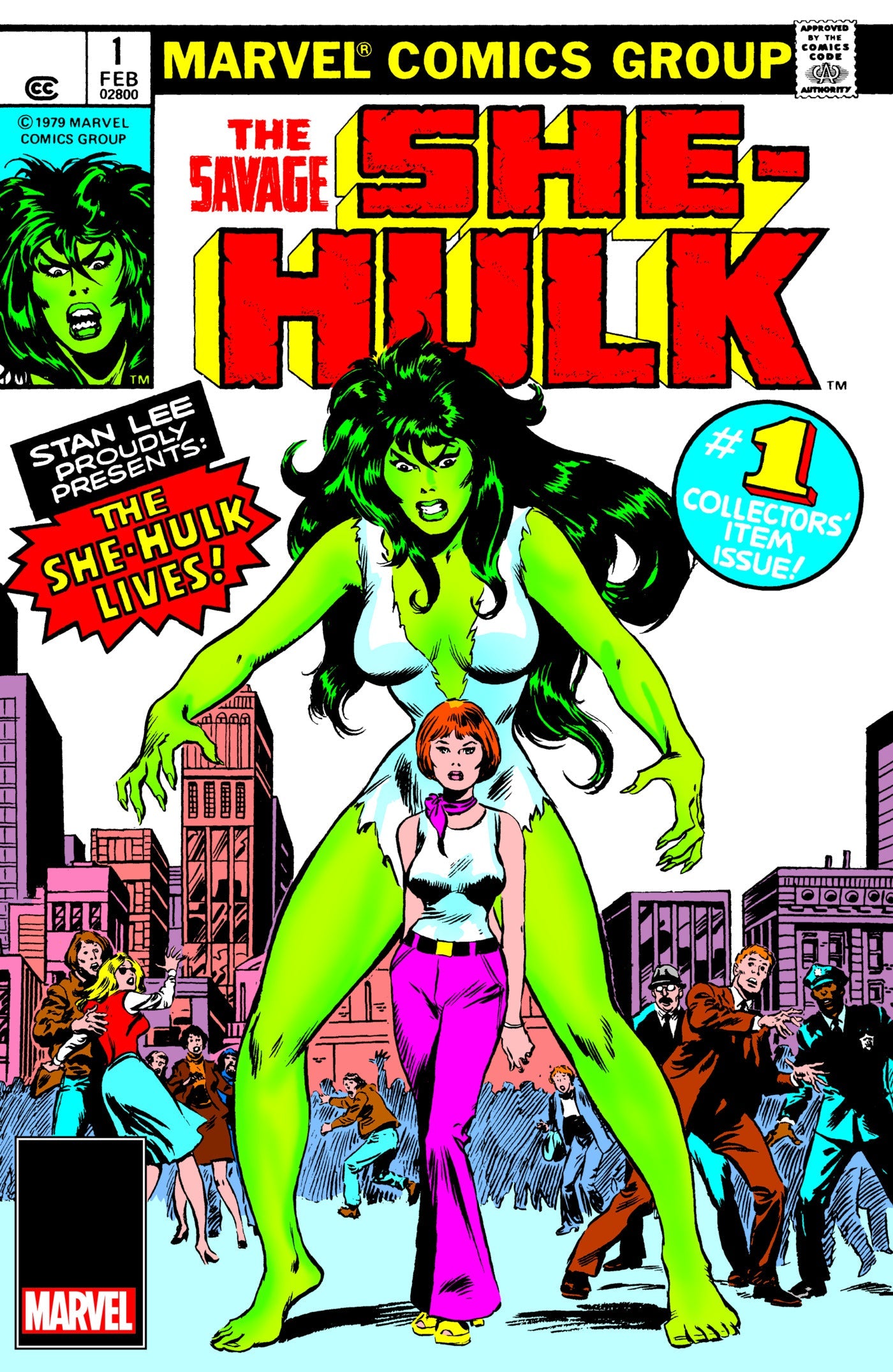 Savage She-Hulk #1 Facsimile Edition John Buscema Stan Lee (12/28/2022) Marvel