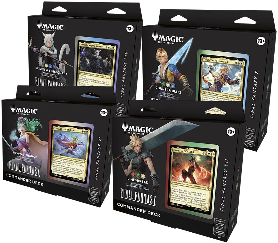 (PREORDER) FINAL FANTASY - Commander Deck Display