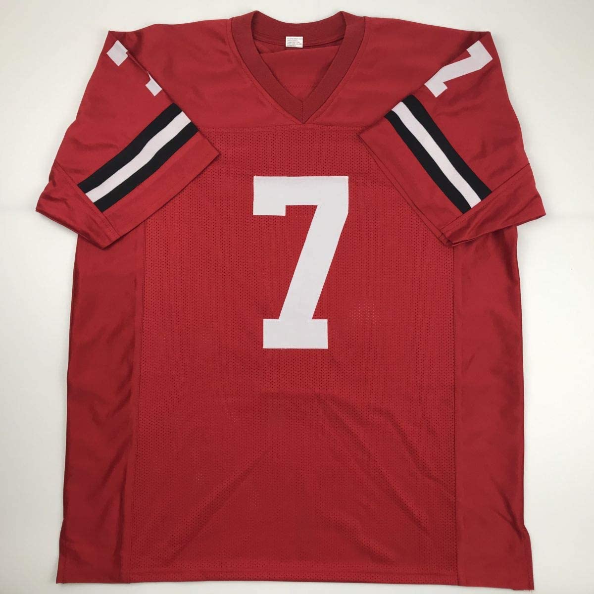 Autographed/Signed Rodney Hampton Georgia Red College Football Jersey PSA/DNA COA