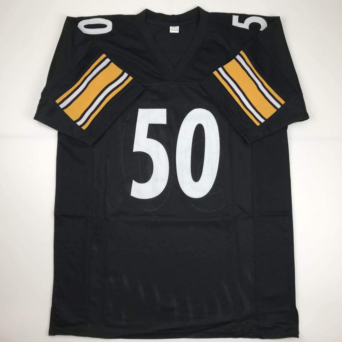 Autographed/Signed Ryan Shazier Pittsburgh Black Football Jersey JSA COA