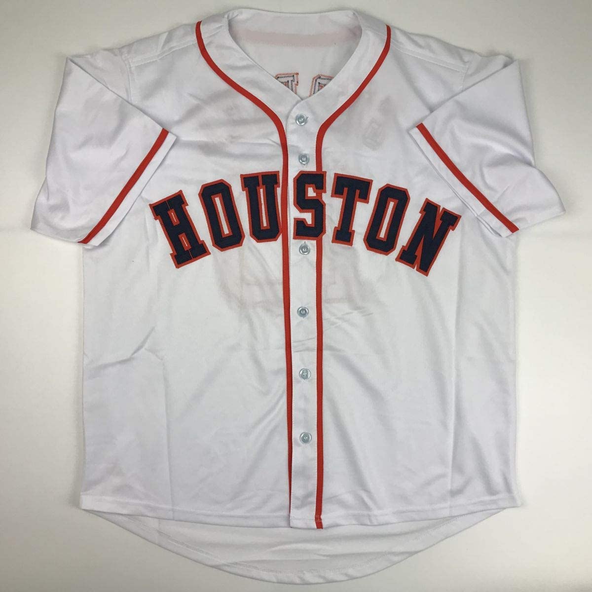 Autographed/Signed Yulieski Yuli Gurriel Houston White Baseball Jersey JSA COA