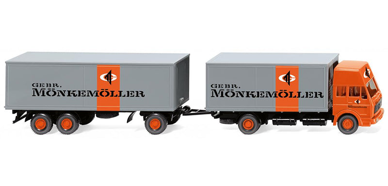 Wiking 045901 1/87 Scale Monkemoller - Mercedes-Benz 1638 High Roof