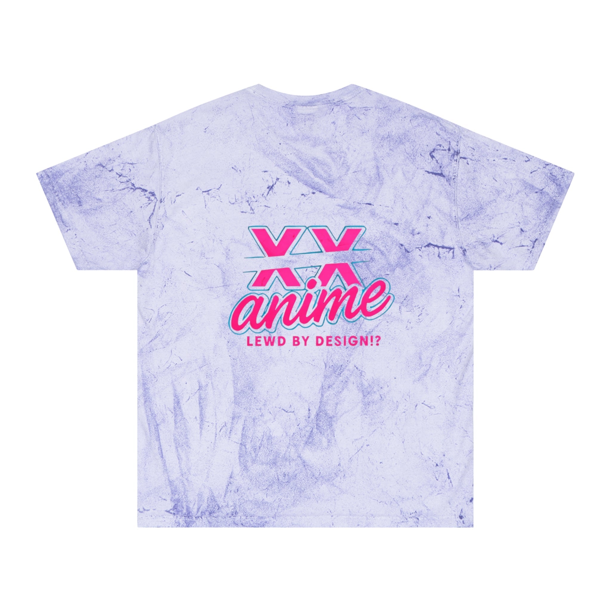 Kawaii Glitch T-Shirt, Anime Fan Apparel, Retro VR Graphic Tee, Unisex Casual Wear, Gamer Gift, Unique Color Blast Shirt