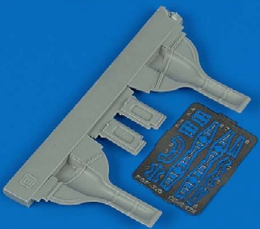 Quickboost 48174 1/48 F6F3 Undercarriage Covers for EDU (D)
