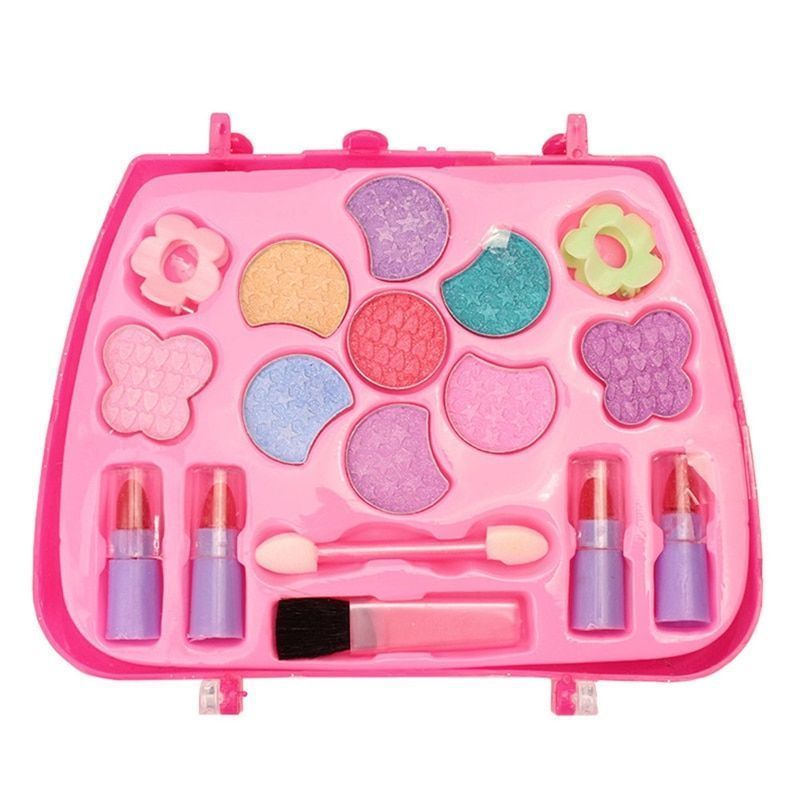 Kids Pretend Play Makeup Kit – Safe and Washable Beauty Toy Set for Girls