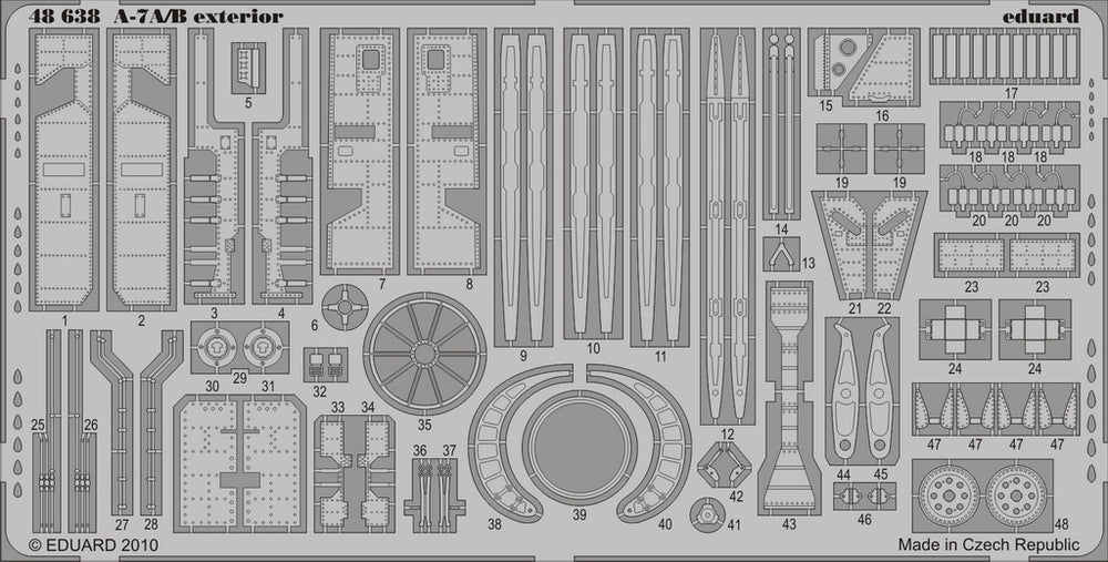 Eduard 48638 1/35 Armor- A7A/B Exterior for HBO