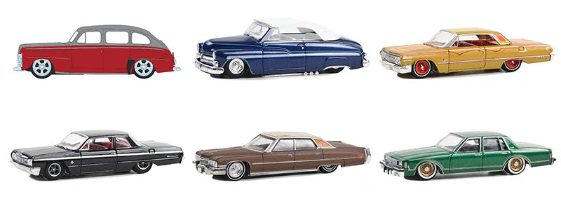 Greenlight 63050-CASE 1/64 Scale California Lowriders Series 4