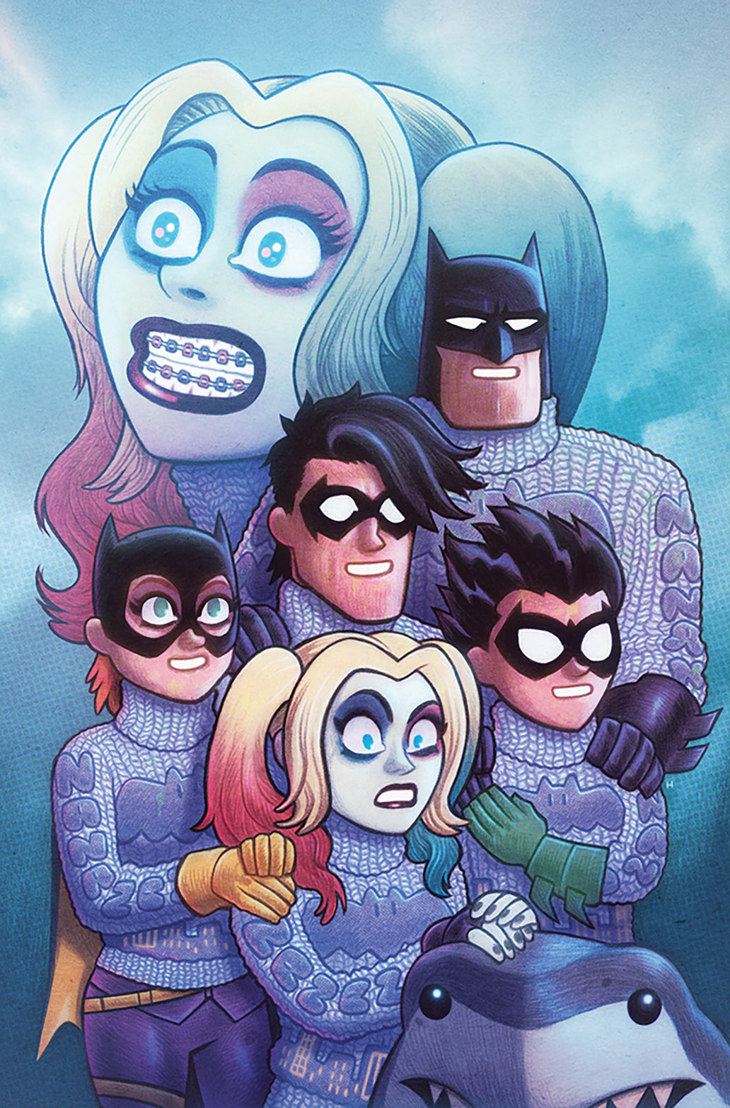 Harley Quinn The Animated Series Legion Of Bats #4 (Of 6) B Dan Hipp Card Stock Variant (Mr) (01/17/2023) Dc