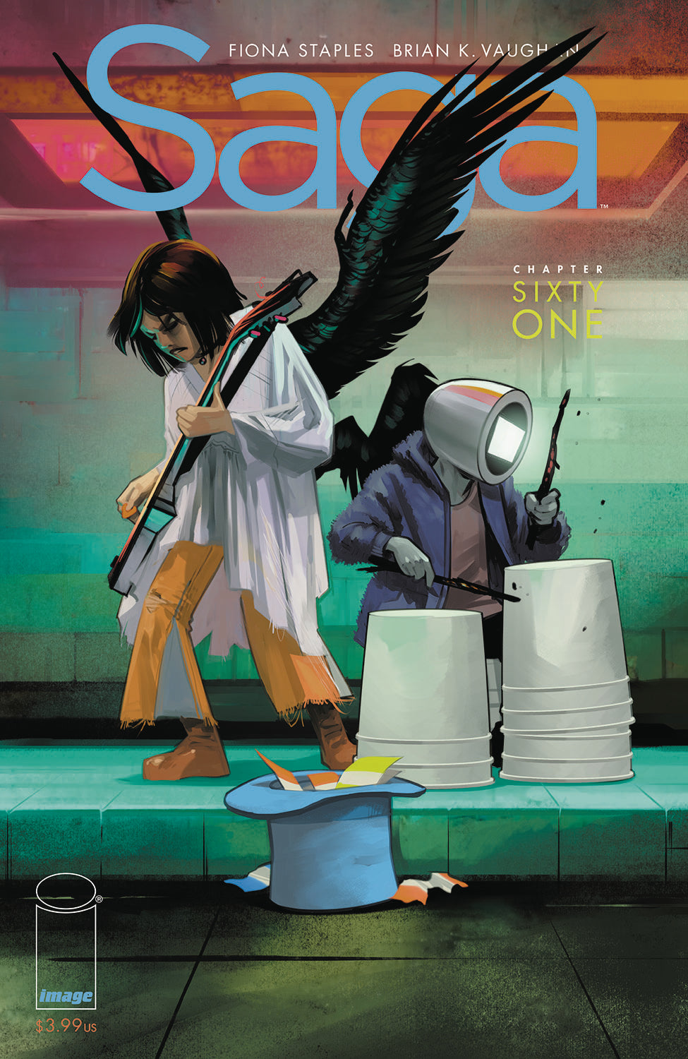 Saga #61 Fiona Staples Brian K Vaughan (Mr) (01/25/2023) Image