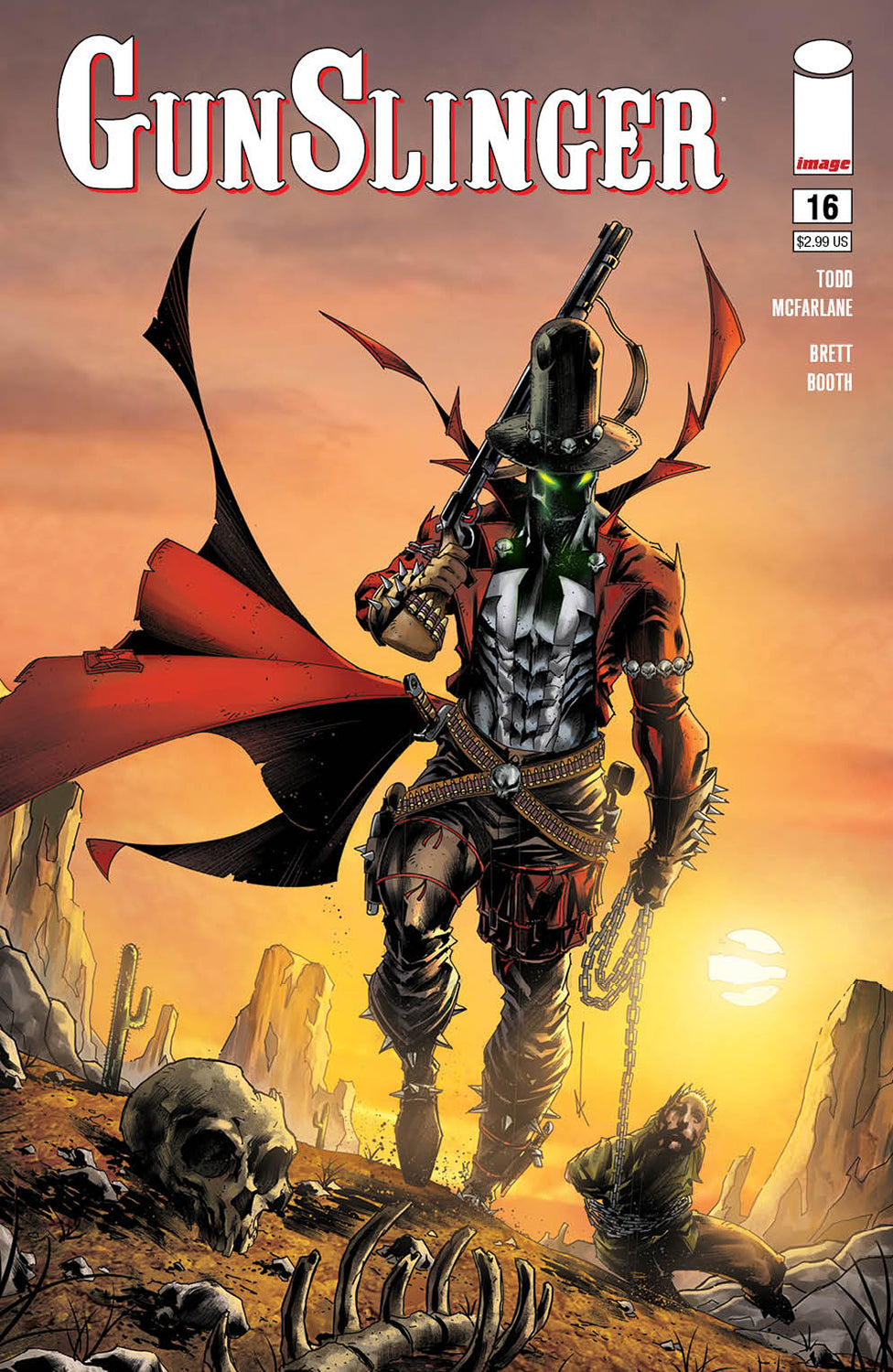 Gunslinger Spawn #16 B Kevin Keane Variant (01/11/2023) Image