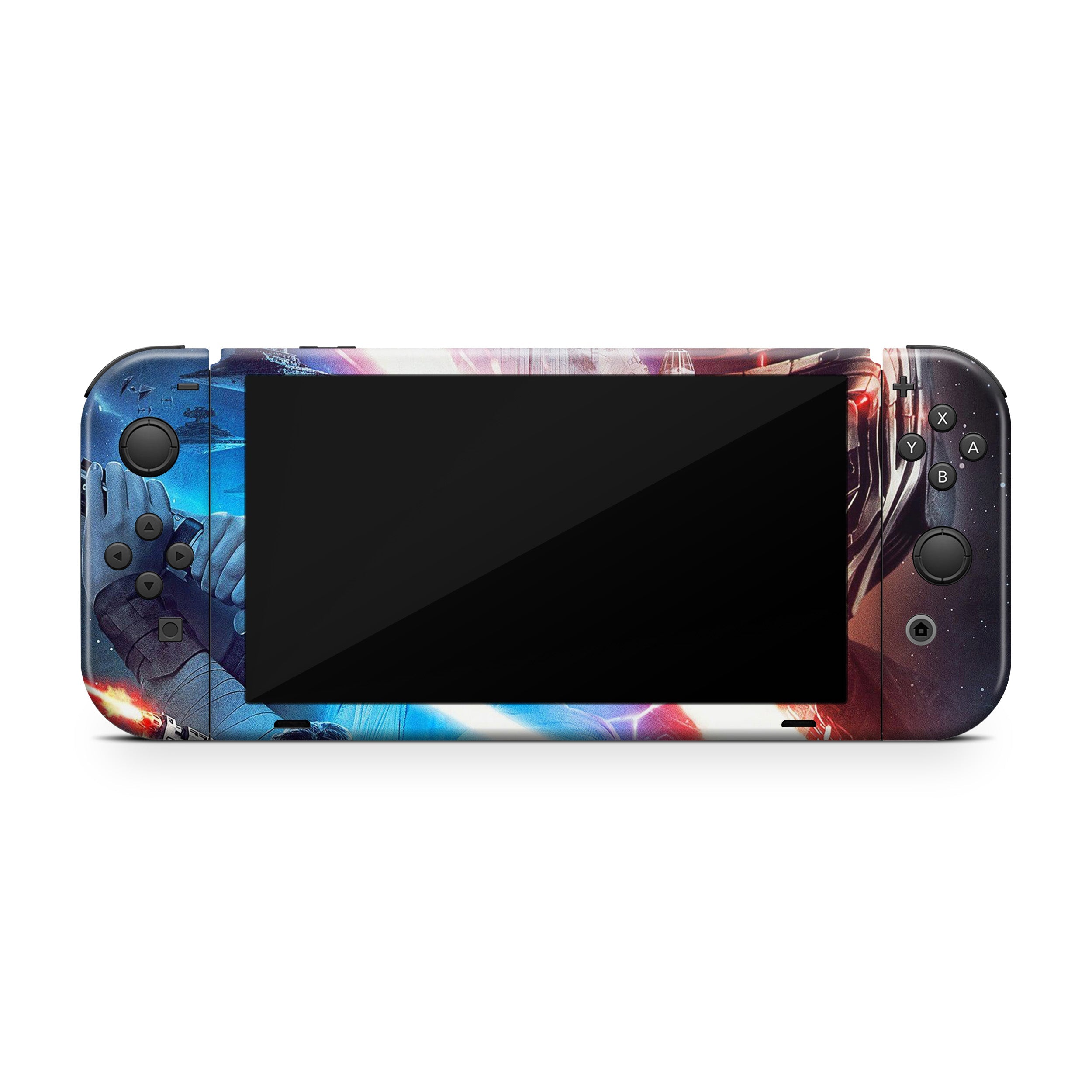 Space Conquerors Nintendo Switch OLED Skin