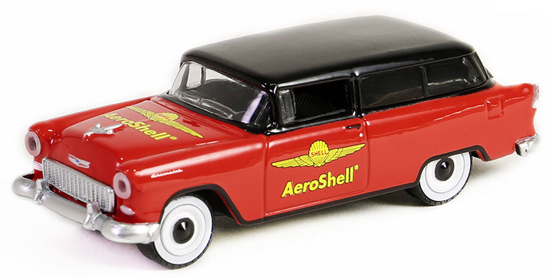 Greenlight 41155-B 1/64 Scale 1955 Chevrolet Sedan Delivery Shell Oil Special Edition