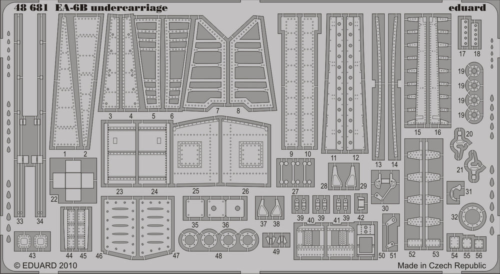 Eduard 48681 1/48 Aircraft- EA6B Undercarriage for KIN