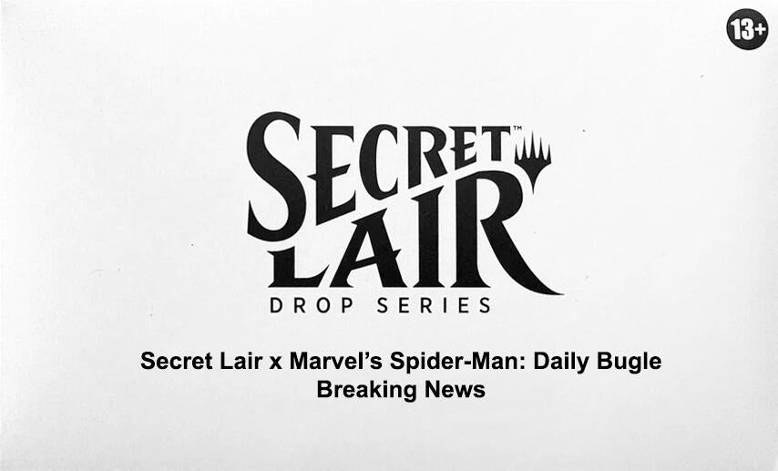 (Preorder) Secret Lair Drop: Secret Lair x Marvel's Spider-Man: Daily Bugle Breaking News