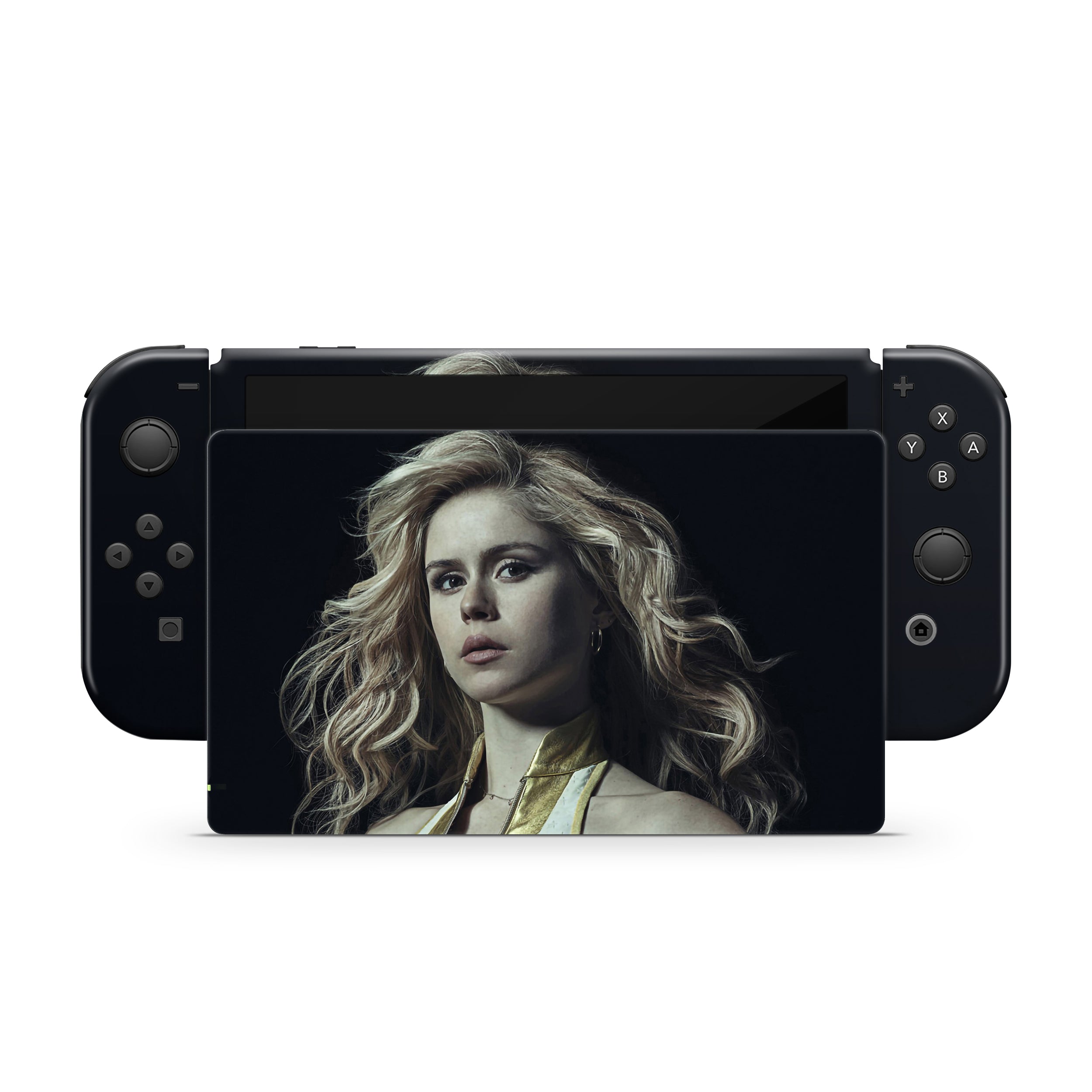 Glow Warrior Nintendo Switch OLED Skin