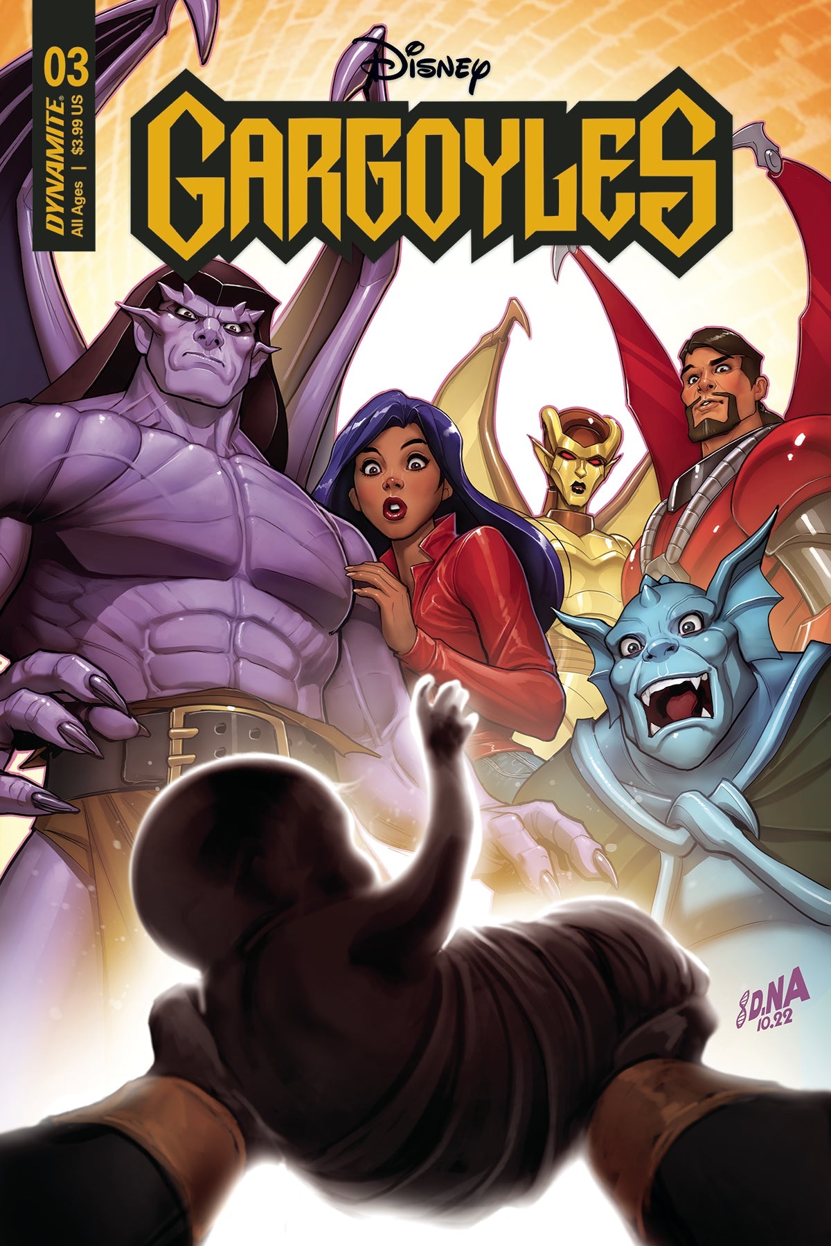 Gargoyles #3 A David Nakayama (02/22/2023) Dynamite