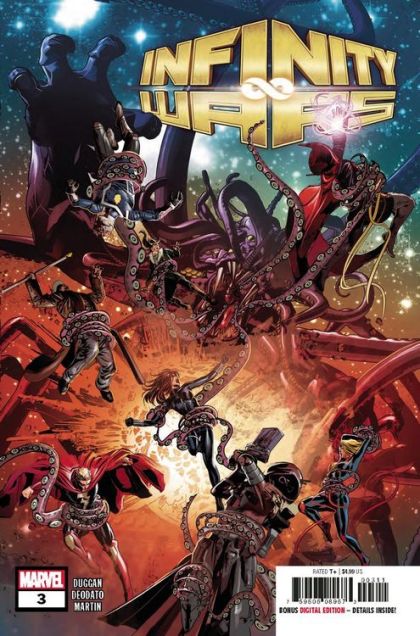 Infinity Wars #3 – Regular Mike Deodato Jr Cover (Marvel, 2018)