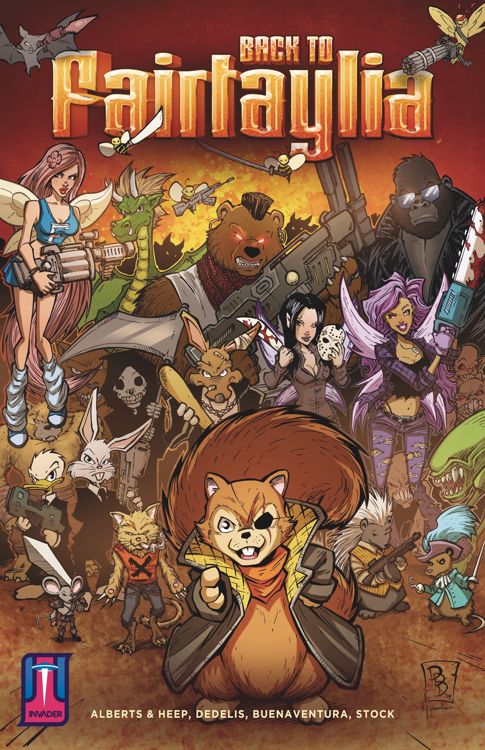 Back To Fairtaylia #1 (Of 6) (01/11/2023) Invader