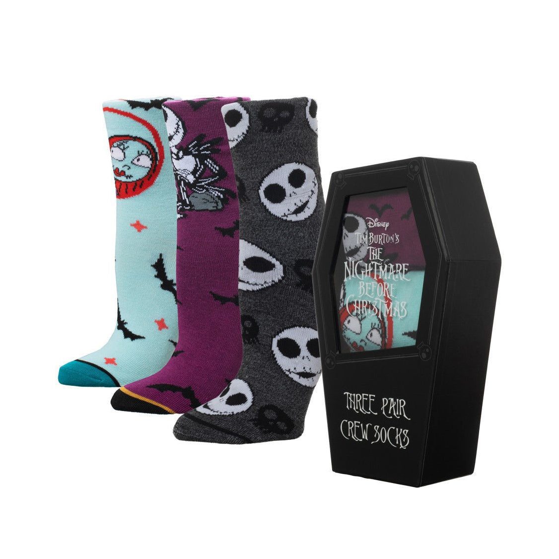 The Nightmare Before Christmas Coffin Box Set 3 Pack