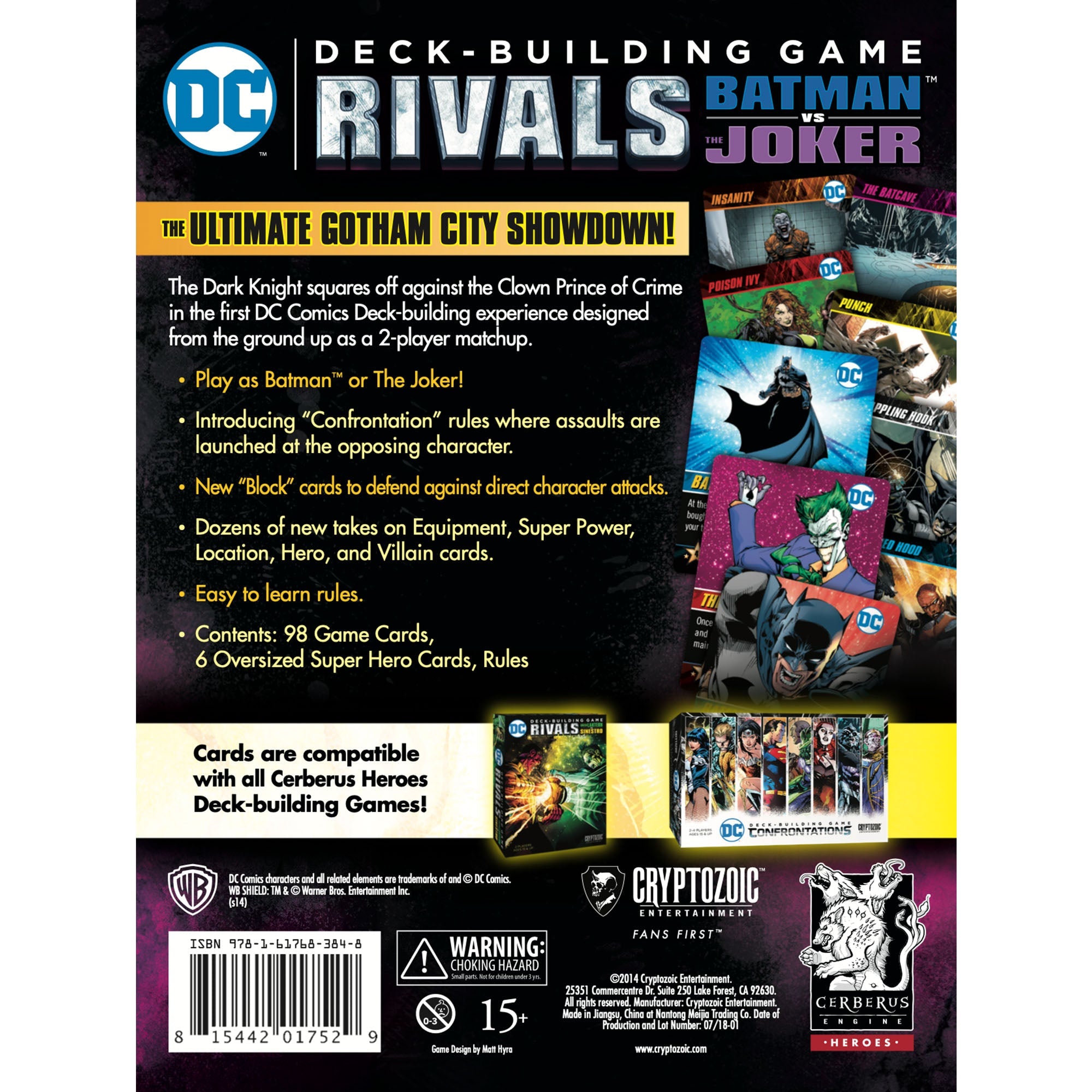 DC Deck-Building Game: Rivals — Batman vs. The Joker