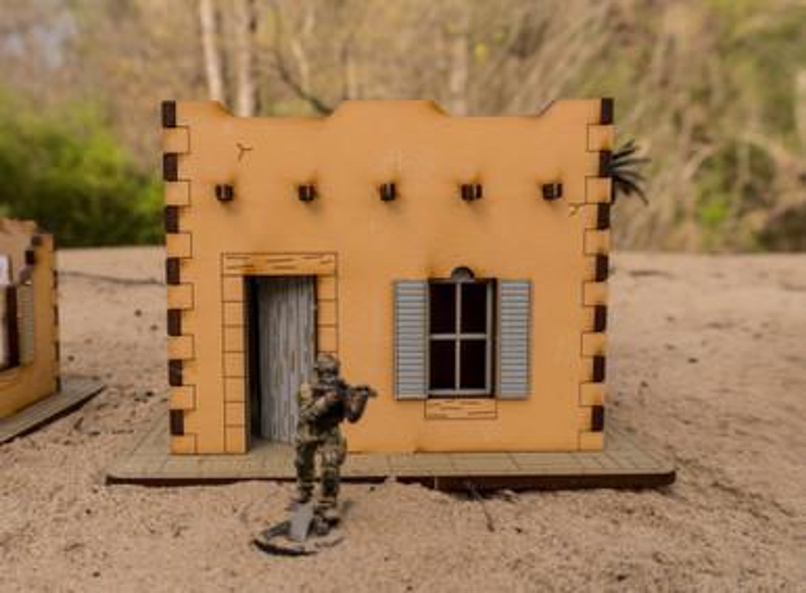 Pre-Painted 28mm Middle Eastern Building - 28MPNT090