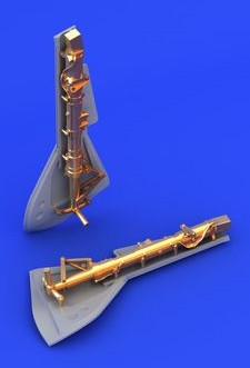 Eduard 632057 1/32 Aircraft- Fw190 Undercarriage Legs for RVL (Bronze & Resin)