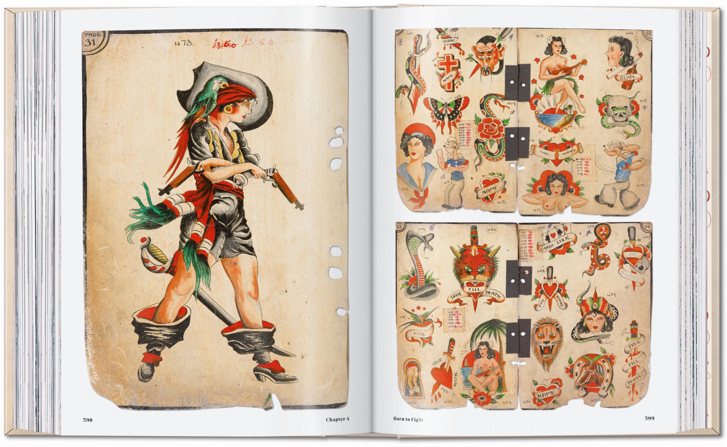 TATTOO. 1730s-1970s. Henk Schiffmacher’s Private Collection. 45th Ed. (German, French, English)