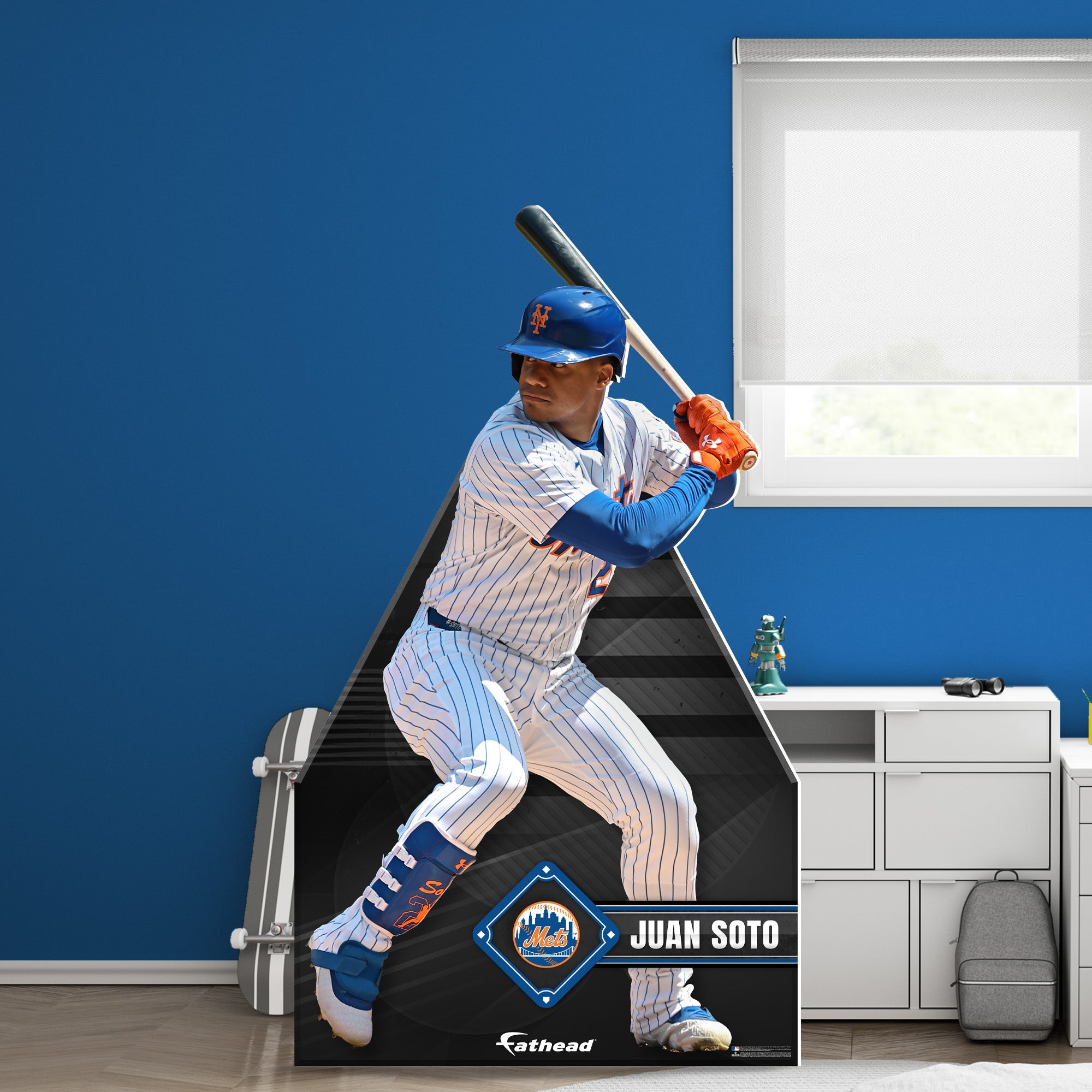 Juan Soto - Life-Size Stand Out - Official MLB - New York Mets - Foam Core Cutout