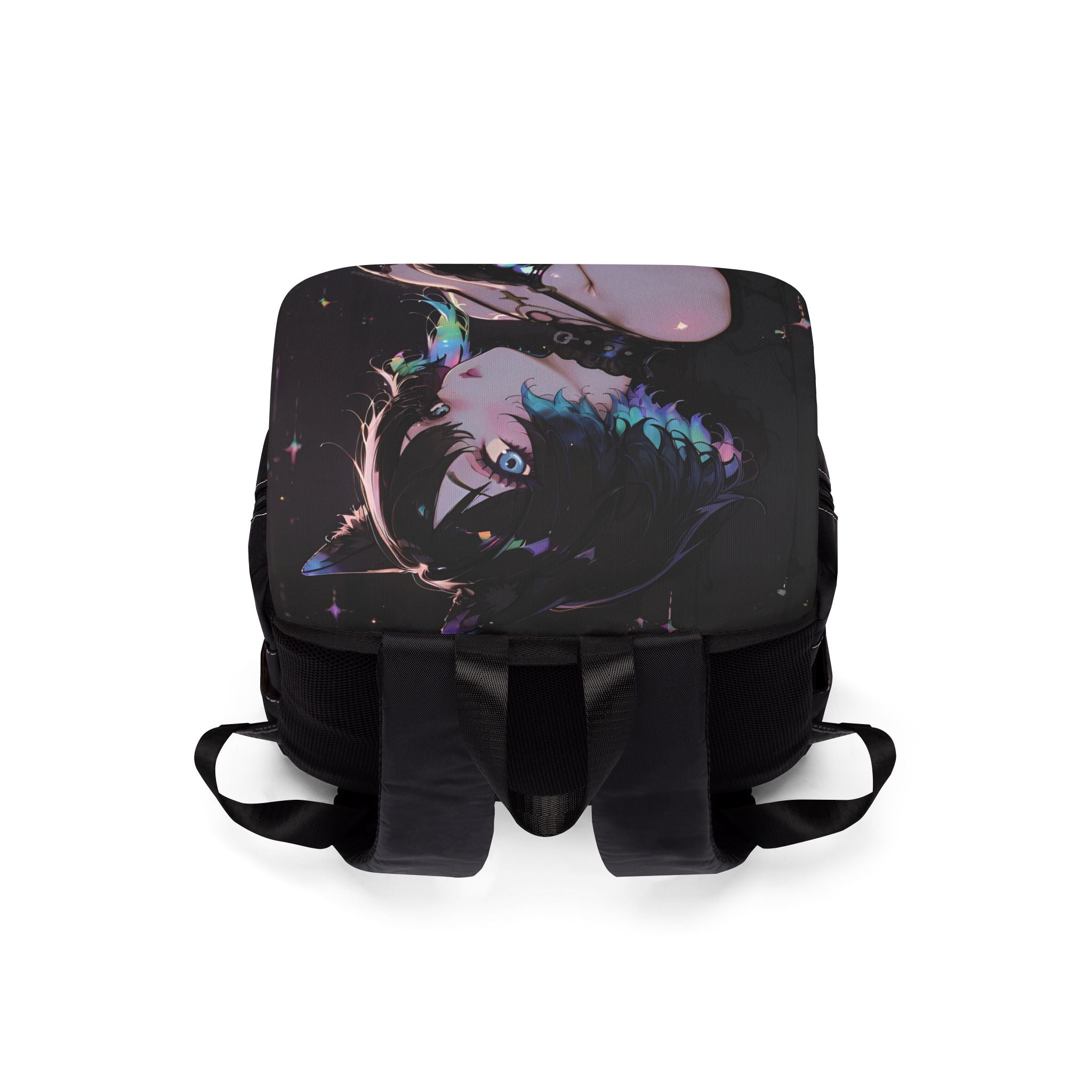 Stylish Unisex Shoulder Backpack with Vibrant Design | Everyday Carry, Geek Style, Anime Fan Gear, Unique Festival Bag, Travel Companion