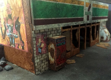 28mm 7-11 Store (Complete Set) - 28MMDF124-2