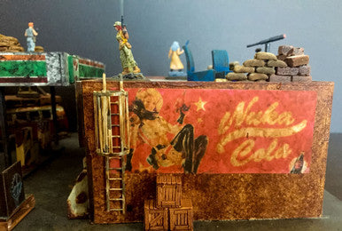 28mm 7-11 Store (Complete Set) - 28MMDF124-2