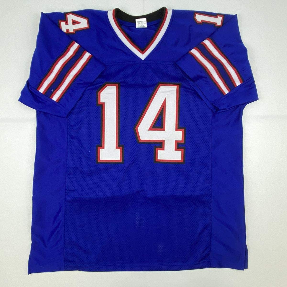 Autographed/Signed Stefon Diggs Buffalo Blue Football Jersey Beckett BAS COA