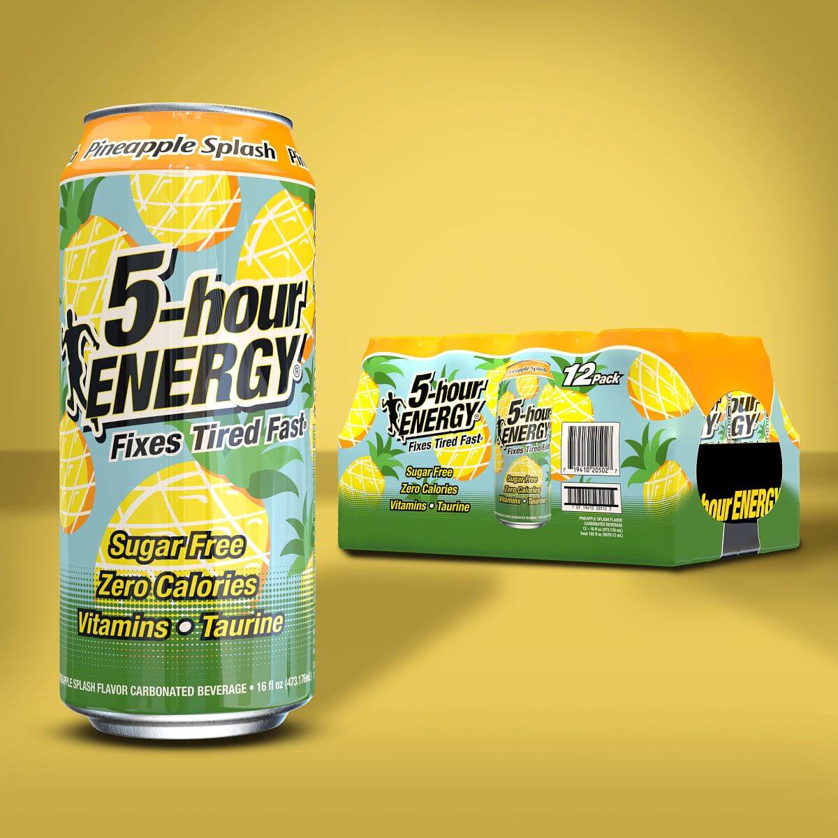 Pineapple Splash Flavor Extra Strength 5-hour ENERGY Drink 12-pack
