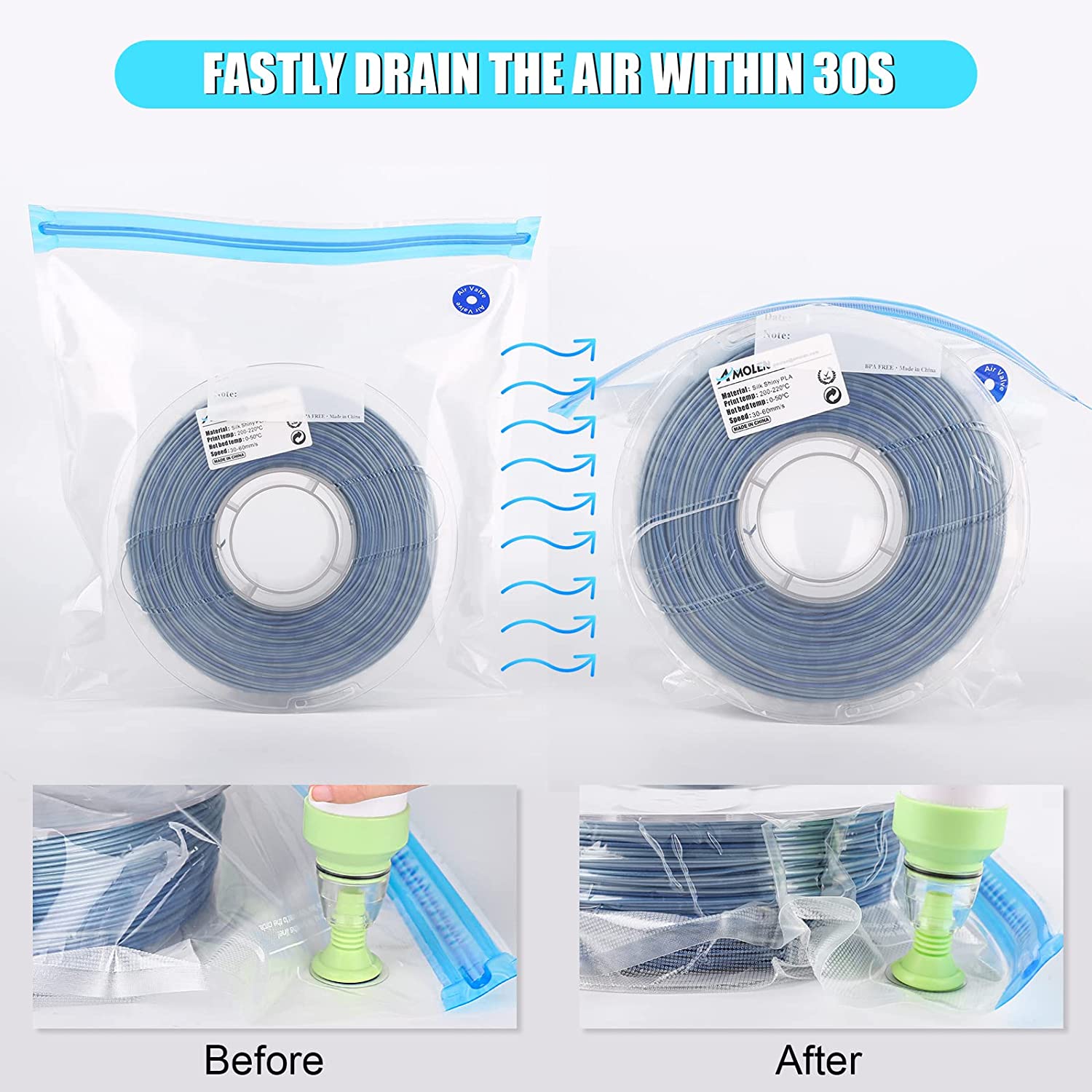 Vacuum Filament Storage Kit
