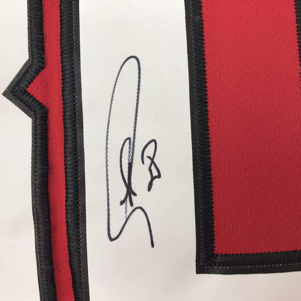 Autographed/Signed Stephen Steph Curry Davidson Wildcats Red Basketball Jersey JSA COA/LOA