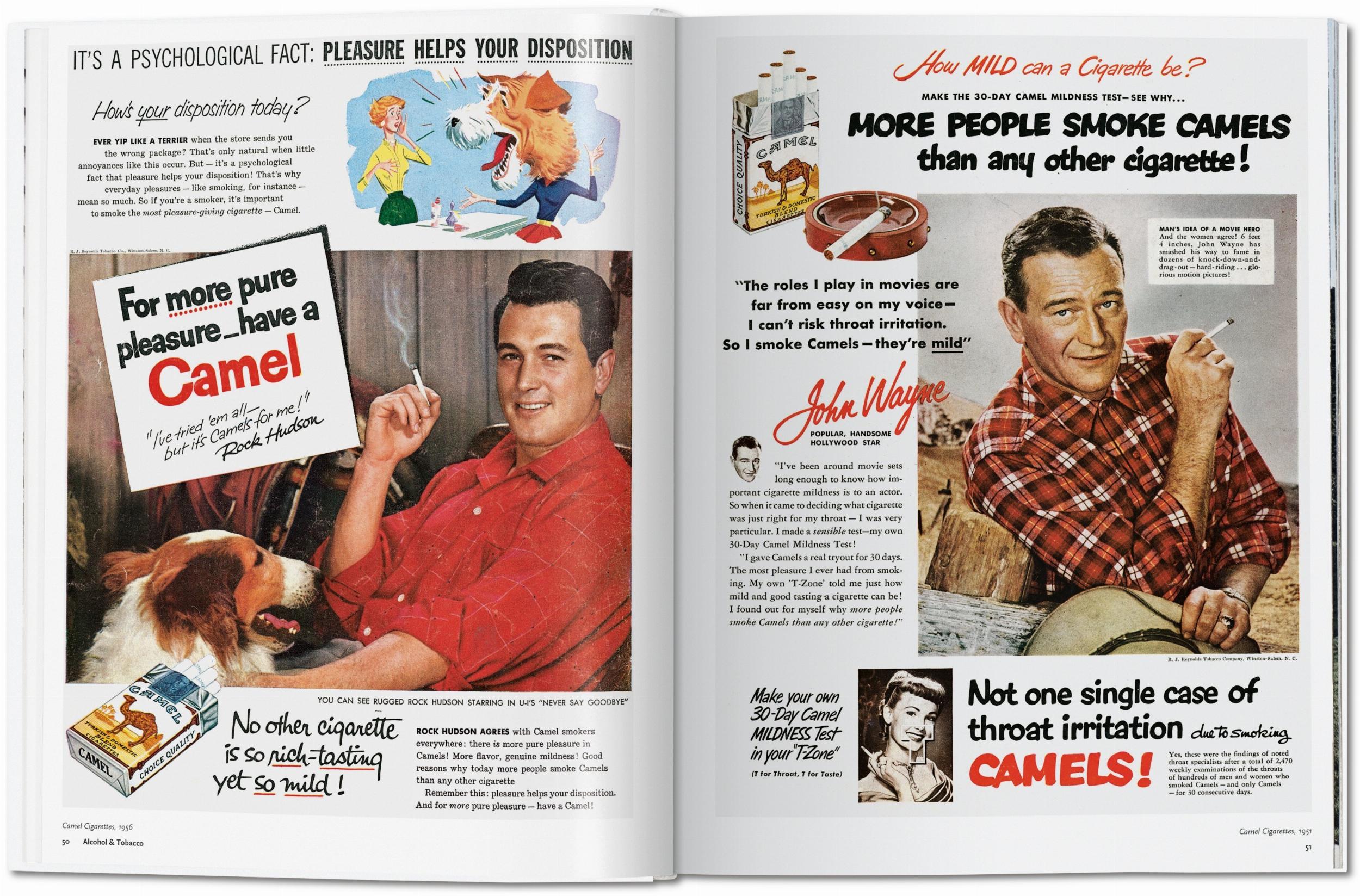All-American Ads of the 50s (German, French, English)