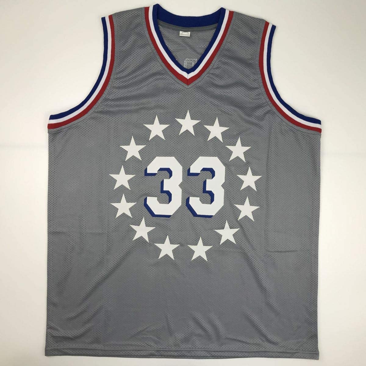 Autographed/Signed Tobias Harris Philadelphia Grey Basketball Jersey JSA COA