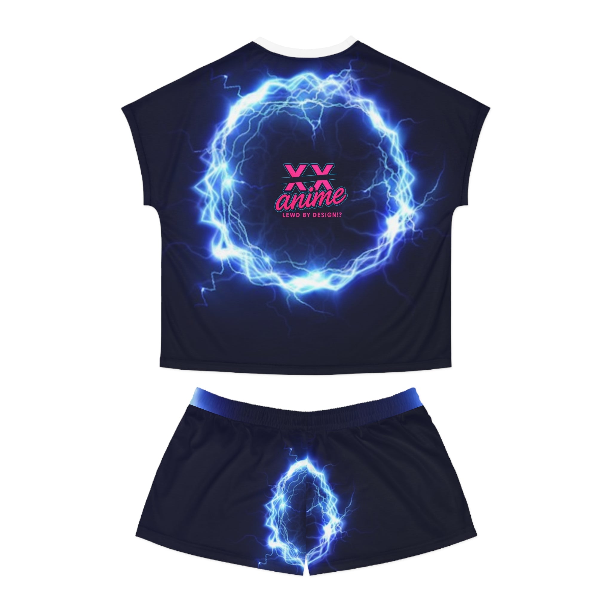 Idol style 2 Women's Short Pajama Set, Manga Sleepwear, Cute Shorts, Cozy Loungewear, Gift for Her, Anime Lover