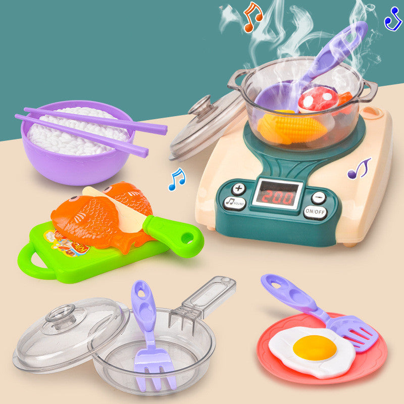 Kids Play House Kitchen Set – Interactive Cooking Toy for Early Development