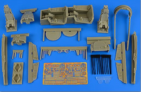 Aires 2216 1/32 Eurofighter Typhoon Twin Seater Cockpit Set For RVL