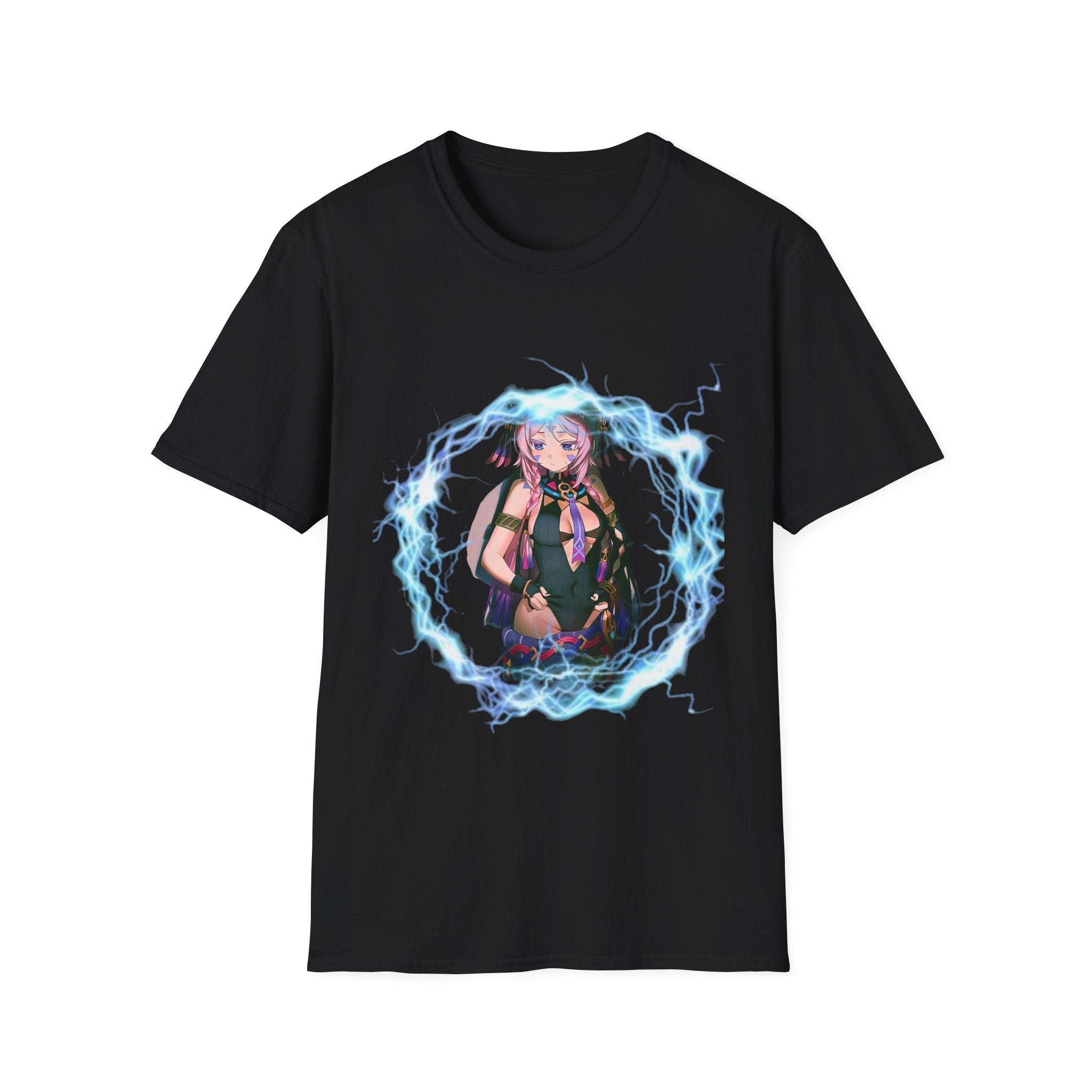 Lewd by design Unisex T-Shirt, Graphic Tee for Anime Lovers, Cosplay, Casual Wear, Gifts for Gamers, Unique Art T-Shirt