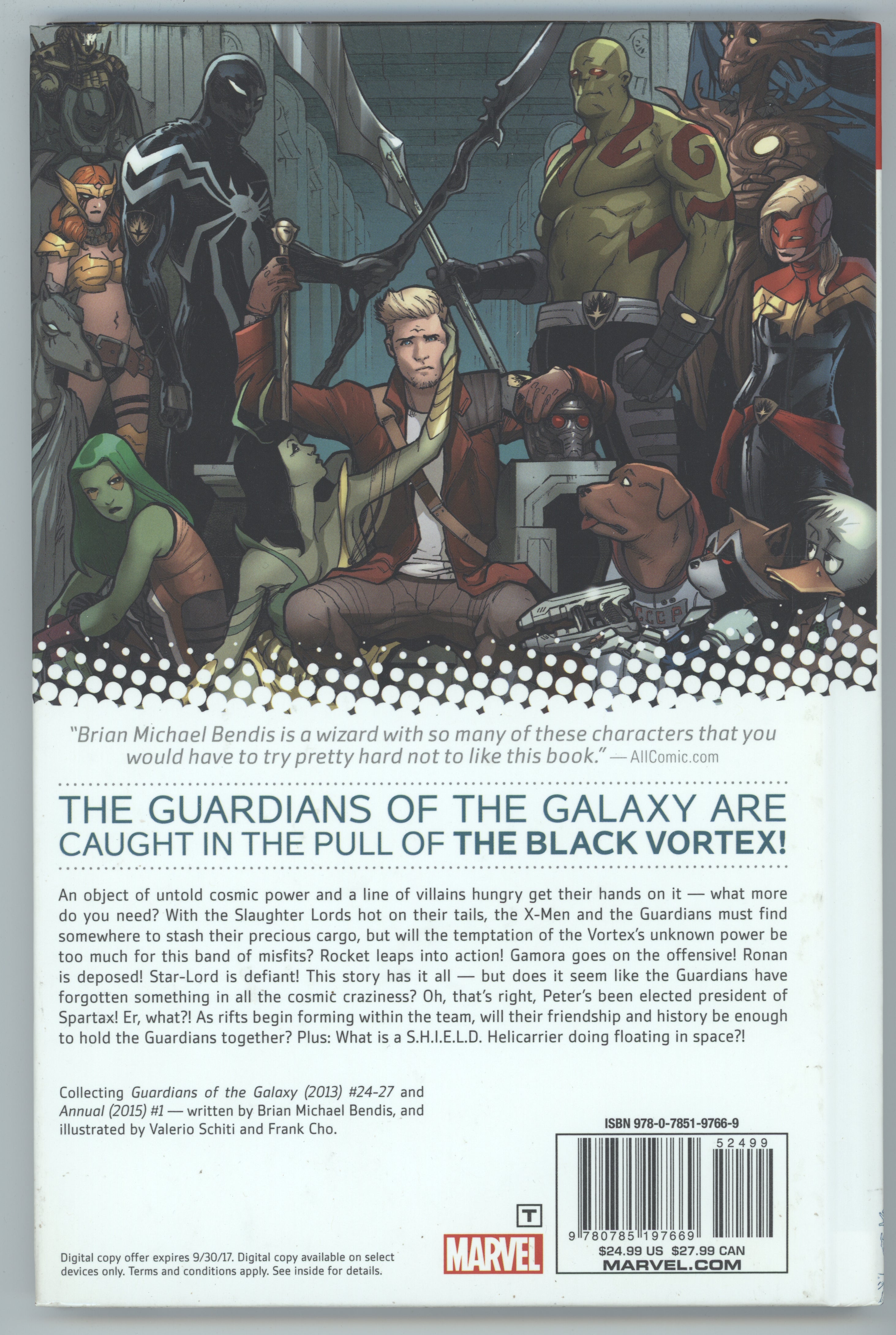 Guardians Of The Galaxy Through The Looking Glass 5 HC Marvel Now 2015 NM 24 25 26 27