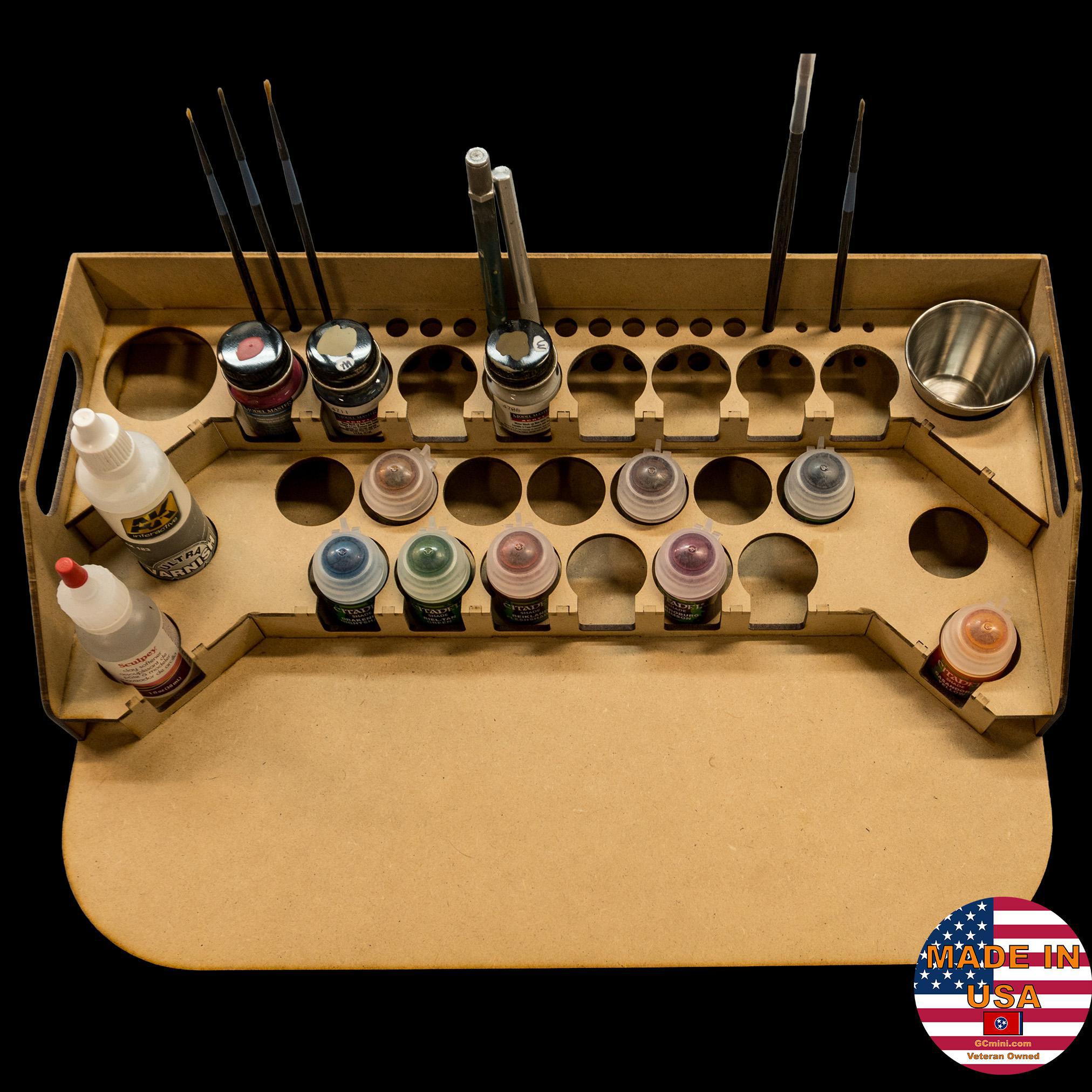 Painting Station - 34mm V2, For GW / Citadel Bottles