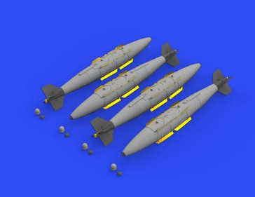 Eduard 648562 1/48 Aircraft- GBU31(V)1/B JDAM (Photo-Etch & Resin)