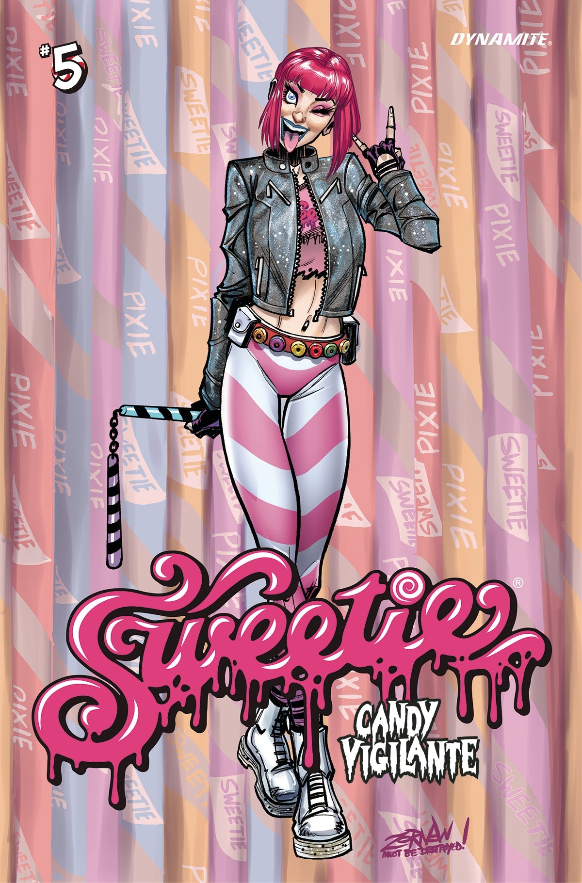 Sweetie Candy Vigilante #5 B Jeff Zornow & Pixie Stix Variant (04/05/2023) Dynamite