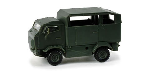 Herpa 743655 HO Scale Modern German Army (BW) Medium Trucks -- Mungo All-Terrain Transport