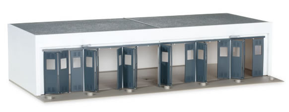 Herpa 745819 HO Scale Service Garage -- Kit - 10-1/4 x 4-15/16 x 2-3/8" 26 x 12.5 x 6cm