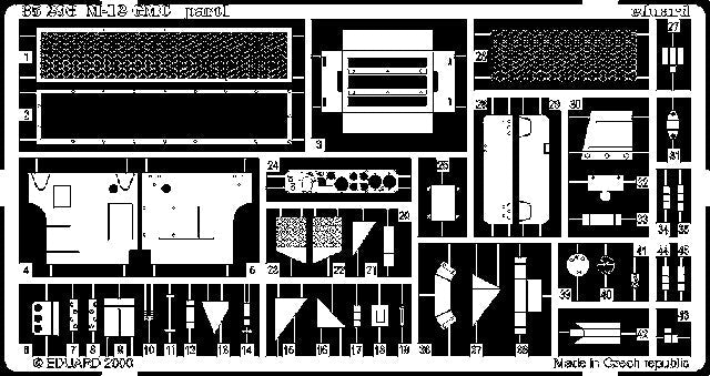 Eduard 35298 1/35 Armor- M12 GMC for ACY