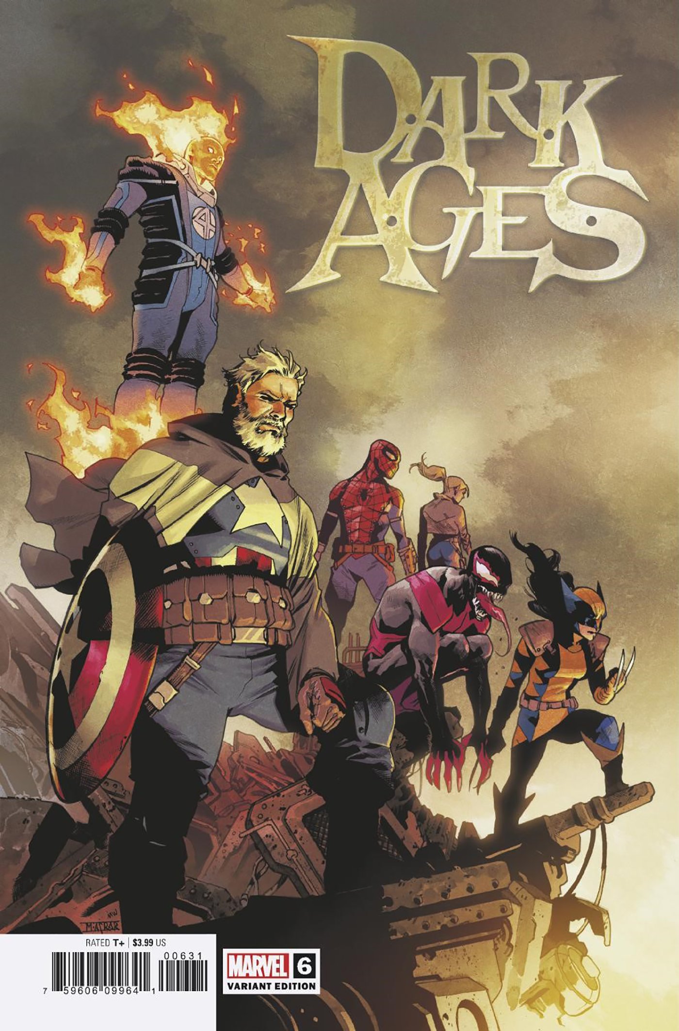 Dark Ages #6 B Mahmud Asrar Variant (03/30/2022) Marvel